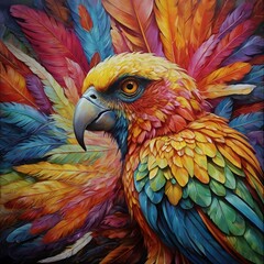 blue and yellow macaw