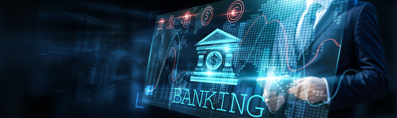 Banking industry data analyst analyzing data trends with graphs and charts, focusing on transaction volume with an emphasis on growth charts, identifying patterns and forecasting future trends.