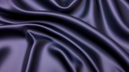 Fototapeta premium Abstract Dark Blue Satin Fabric Texture Background