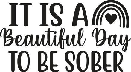 Retro Sobriety Shirt It's A Beautiful Day To Be Sober Shirt Addiction Recovery Addiction Counselor Shirt Mental Health Shirt, Sober AF Shirt