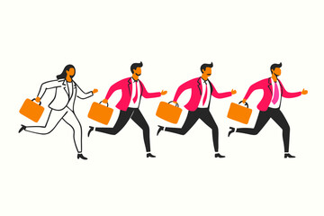 business-concept--businessman-climbing-gear-stairs 
