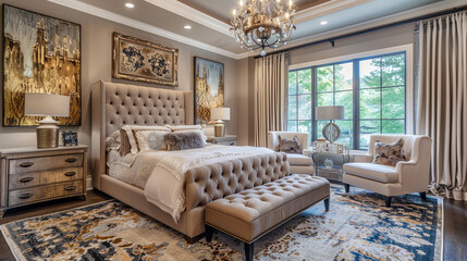 interior of a bedroom
