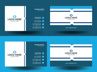 Creative and modern business card template.