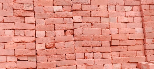 red brick wall