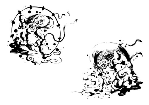 風神雷神 Images – Browse 92 Stock Photos, Vectors, and Video