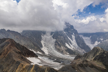 Majestic Mountain Glacier View