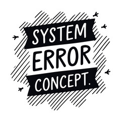 Obraz premium Something went wrong