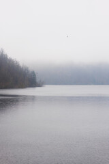 Harzdrenalin Titan RT Rappbodetalsperre im Nebel