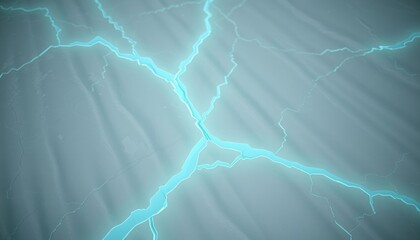 Fractured ice surface with electric blue accents for mobile customization