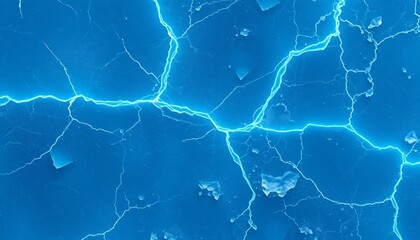 Shattered ice texture with glowing cracks for tablet wallpaper