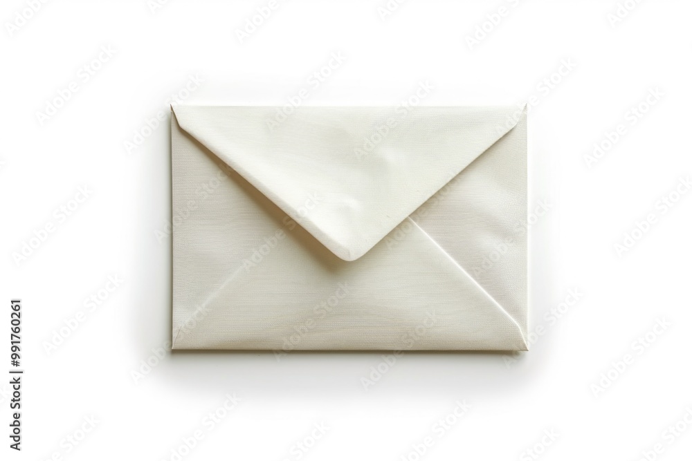 Poster an open envelope containing a white piece of paper