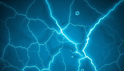 Cold, fractured ice surface glowing blue for tablet customization