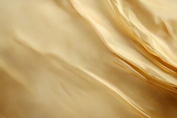 Soft Warm Gold Fabric with Luxurious Texture