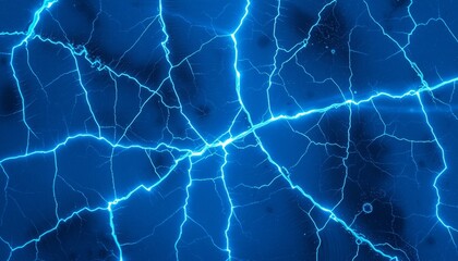 Obraz premium Shattered icy surface glowing faintly blue for mobile screens