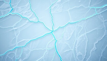 Obraz premium Cold, Jagged Ice with Glowing Fissures for Mobile Wallpaper