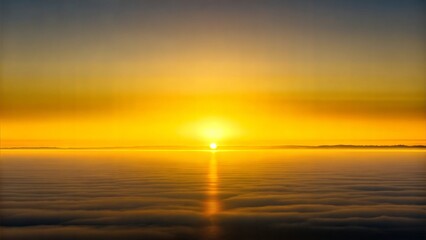 Obraz premium Distant Horizon with Soft Focus and Haze