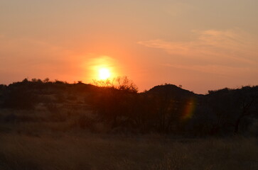 Sunset in Africa