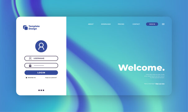 Innovative Registration Pages: Stunning Gradient UI Elements