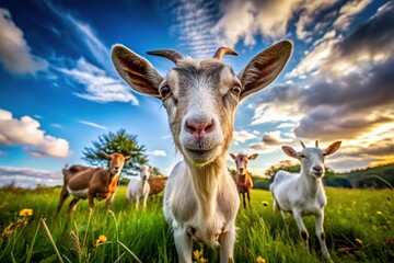 Hilarious Goats Captured in Whimsical Moments Showcasing Their Playful and Mischievous Nature