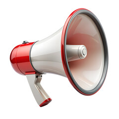 megaphone isolated on white