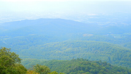 views from the top of mountain