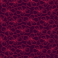 pattern, seamless, flower, floral, wallpaper, vector, design, leaf, ornament, vintage, illustration, texture, decoration, art, nature, retro, decor, textile, plant, fabric, element, ornate, 