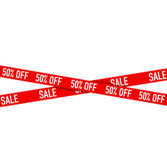 Flash sale of the month. Sale price tag product badges. Discount sign for sale. Promotion for online marketing. Red ribbons.