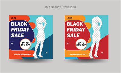 business social media post banner template.