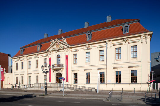 Entrance to the Collegienhaus Building at the Jewish Museum in Berlin