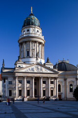 Obraz premium Stunning Deutscher Dom Stands Majestically in Gendarmenmarkt, Berlin
