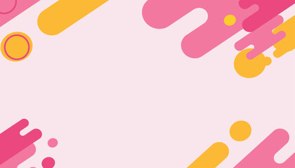 Abstract Blob Background Vector, Playful and modern vector background with colorful abstract blobs and geometric shapes. Perfect for adding a touch of fun and creativity