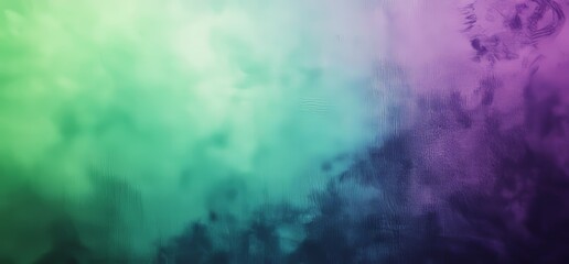 Background design with dark green purple white blur grainy gradient noise texture banner header backdrop