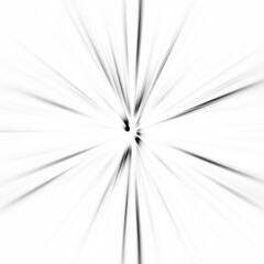 Obraz premium Black and white zoom motion effect. Abstract background.
