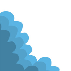  Cloud Corner Border