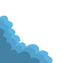  Cloud Corner Border