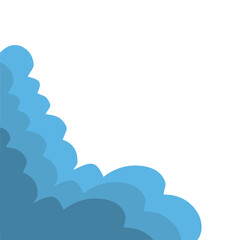  Cloud Corner Border