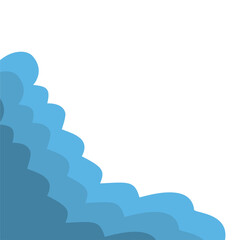 Cloud Corner Border