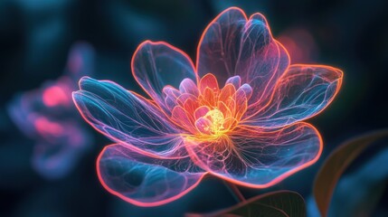 Glowing Flower