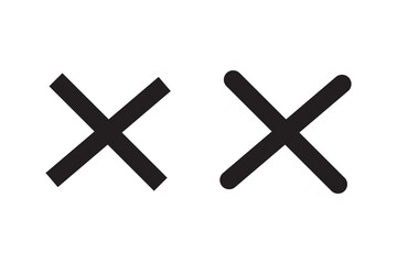 Obraz premium Close or delete icon