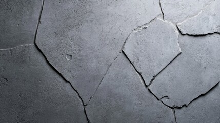 Obraz premium Abstract Grey Concrete Wall Texture with cracks, lines, and shapes. Perfect for backgrounds, design, and architecture projects.