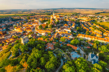 Mikulov Castle in Mikulov in South Moravia, Czech Republic. Most important castles in South Moravia