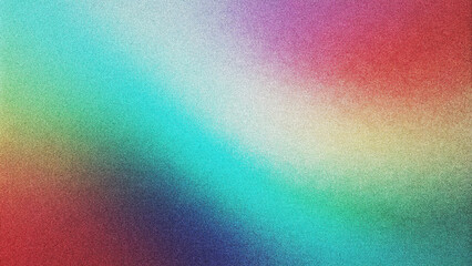 Futuristic Gradient Background Featuring Grainy Noise Texture. Smooth Fluid Shapes and Vibrant Colors for Eye-Catching Poster Designs.