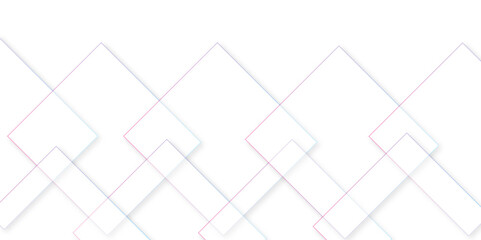 Colorful floor tiles abstract layers smooth 3d shadow vector design wallpaper. Abstract background with layers of textured white transparent material in triangle and squares shapes 3d lines design.