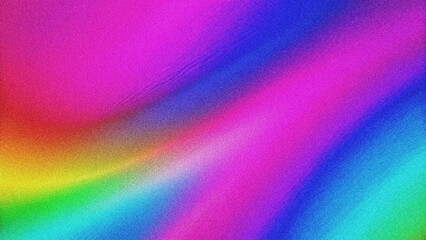 Futuristic Gradient Background Featuring Grainy Noise Texture. Smooth Fluid Shapes and Vibrant Colors for Eye-Catching Poster Designs.