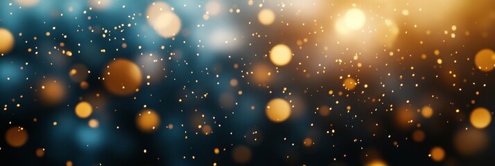 Obraz premium Celebrate the New Year with dazzling fireworks and sparkling lights on a dark blue backdrop