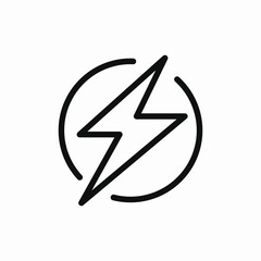 energy power icon sign vector