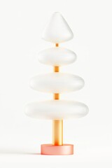 This is a beautifully designed Modern Decorative Glass Tree Sculpture that is truly stylish