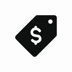 price tag icon sign vector