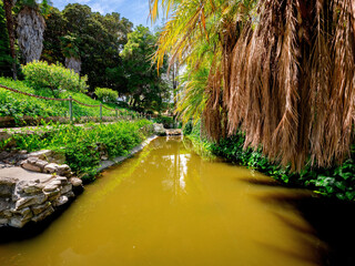 walkways and water