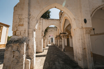 The restored Armenian Church and Monastery in North Nicosia (Lefkosa), Turkish Republic of Northern Cyprus